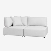 Sklum - 2-teilige modulare Ecksofa Kata Cremebeige Sklum - 2-teilige modulare Ecksofa Kata Cremebeige von SKLUM
