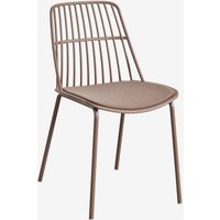 Sklum - 2er-Pack Maeba-Esszimmerstühle Braun Praline von SKLUM