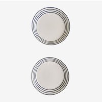 Sklum - 2er-Pack tiefe Teller aus New Bone China Isolda Weiss Sklum - 2er-Pack tiefe Teller aus New Bone China Isolda Weiss von SKLUM