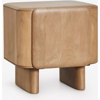 Sklum - 2er-Set Nachttische 50x45 cm aus Mangoholz Miller Mango-Holz von SKLUM