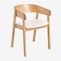 Sklum - 4er-Pack Olsen-Esszimmerstühle aus Holz Braun Natur Sklum - 4er-Pack Olsen-Esszimmerstühle aus Holz Braun Natur von SKLUM