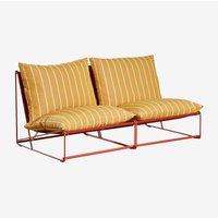 Sklum - Amaro 2-teiliges modulares Gartensofa Honiggelb - Rot Acryl Sklum - Amaro 2-teiliges modulares Gartensofa Honiggelb - Rot Acryl von SKLUM