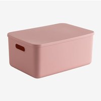 Aufbewahrungsbox aus Polypropylen Yure Rosa Haselnuss ↑16 cm - Sklum Aufbewahrungsbox aus Polypropylen Yure Rosa Haselnuss ↑16 cm - Sklum von SKLUM