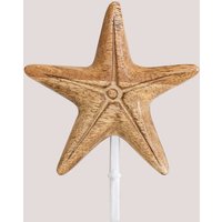 Sklum - Balani Wandgarderobe aus Mangoholz Stern von SKLUM
