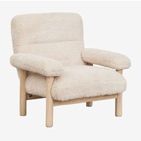 Sklum - Bernia gepolsterter Sessel aus Eschenholz Sklum - Bernia gepolsterter Sessel aus Eschenholz von SKLUM