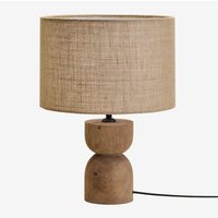 Sklum - Diniz Tischlampe aus Mangoholz ↑15 cm von SKLUM