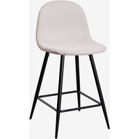 Glamm Barhocker ↑65 cm Beige Creme Schwarz - Sklum Glamm Barhocker ↑65 cm Beige Creme Schwarz - Sklum von SKLUM