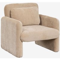 Sklum - Jeison Chenille-Sessel Braun Weizen Sklum - Jeison Chenille-Sessel Braun Weizen von SKLUM