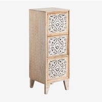 Kommode aus Mekel-Mangoholz Braun Natur - Sklum von SKLUM