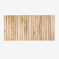 Sklum - Kopfteil für 150 cm breites Bett aus Teakholz Narel Braun Natur 150 cm Sklum - Kopfteil für 150 cm breites Bett aus Teakholz Narel Braun Natur 150 cm von SKLUM