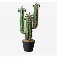 Sklum - Künstlicher Kaktus Pachycereus 60 cm ↑60 cm - ↑60 cm ↑60 cm von SKLUM