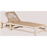 Sklum - Liegender Loungesessel aus Bientina-Teakholz Helles Teakholz Sklum - Liegender Loungesessel aus Bientina-Teakholz Helles Teakholz von SKLUM