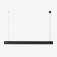 Sklum - Lineare LED-Deckenleuchte aus Aluminium (120 cm) Sevora Schwarz von SKLUM