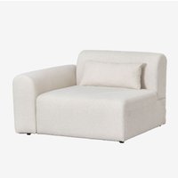 Sklum - Linke Eckmodul für ein modulares Sofa in Borjan-Schaffell von SKLUM