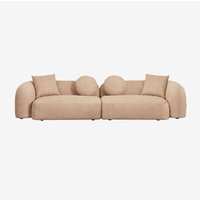 Sklum - Modulares 2-teiliger Sofa in Chenille Coco von SKLUM