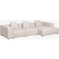 Sklum - Modulares Sofa mit rechter Chaiselongue, 3-teilig ↔︎335 cm mit hoher Armlehne Bruna Sklum - Modulares Sofa mit rechter Chaiselongue, 3-teilig ↔︎335 cm mit hoher Armlehne Bruna von SKLUM