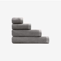 Nerolit-Baumwollhandtuch Nerz Grau Handtuch (50 x 90 cm) - Sklum von SKLUM