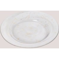 Sklum - Pack mit 4 flachen Tellern aus Glas Lyra Transparent Sklum - Pack mit 4 flachen Tellern aus Glas Lyra Transparent von SKLUM
