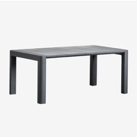 Sklum - Rechteckiger Arnadine-Esstisch Grau Graphit 180 x 100 cm Sklum - Rechteckiger Arnadine-Esstisch Grau Graphit 180 x 100 cm von SKLUM