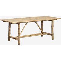 Sklum - Rechteckiger Gartentisch aus Senia-Bambus 200 x 80 cm - 200 x 80 cm 200 x 80 cm von SKLUM