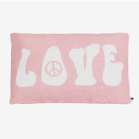 Sklum - Rechteckiger Kissenbezug aus Baumwolle (30x50 cm) Peace & Love a - a von SKLUM