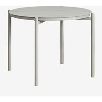 Sklum - Runder Gartentisch Ø110 cm aus Aluminium Elton Grün Caqui von SKLUM