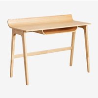 Sklum - Schreibtisch aus Colman-Holz, 120 x 50 cm Braun Eiche von SKLUM