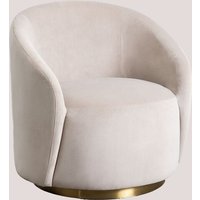 Sklum - Sessel aus samt Sidoni Braun Weizen Sklum - Sessel aus samt Sidoni Braun Weizen von SKLUM