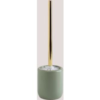 Sklum - Toilettenbürste aus Keramik und Stahl Pierk Grün Olive - Grün Olive von SKLUM