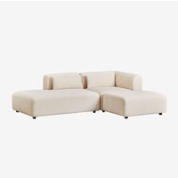 Sklum - Zweiteiliges modulares Ecksofa mit Chaiselongue links und Fogler-Hocker Sklum - Zweiteiliges modulares Ecksofa mit Chaiselongue links und Fogler-Hocker von SKLUM