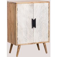 Souma-Sideboard aus Mangoholz Mango-Holz - Sklum von SKLUM