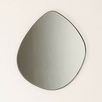 Spiegel aus Metall (67x60 cm) Astrid Schwarz a - Schwarz a - Sklum von SKLUM