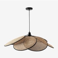 Sklum - Okai Pure Deckenlampe Schwarz-Natürlich Ø100 cm von SKLUM