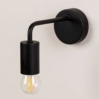 Wandlampe Londy Schwarz - Schwarz - Sklum von SKLUM