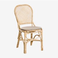 Zariel Rattan-Esszimmerstuhl Natürlich - Sklum Zariel Rattan-Esszimmerstuhl Natürlich - Sklum von SKLUM
