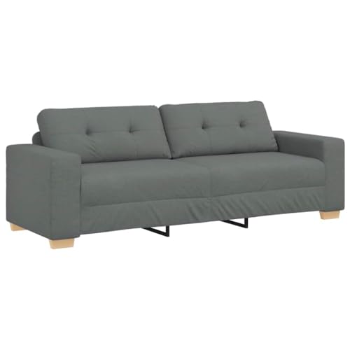 SKM 3-Sitzer-Sofa Dunkelgrau 180 cm Stoff,Möbel,Sofas,Grau,30.7 kg,4105089 SKM 3-Sitzer-Sofa Dunkelgrau 180 cm Stoff,Möbel,Sofas,Grau,30.7 kg,4105089 von SKM