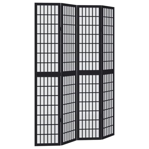 SKM 4-TLG. Paravent Schwarz Massivholz Paulownia,Möbel,Raumteiler,Schwarz,8.25 kg,358772 SKM 4-TLG. Paravent Schwarz Massivholz Paulownia,Möbel,Raumteiler,Schwarz,8.25 kg,358772 von SKM