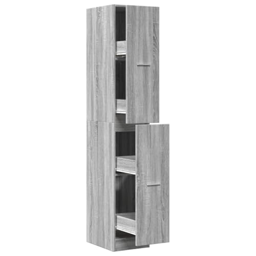 SKM Apothekerschrank Grau Sonoma 30x41x174,5 cm Holzwerkstoff,Möbel,Schränke,Aufbewahrungsschränke & Schließfächer,Grau,34.8 kg,3309632 SKM Apothekerschrank Grau Sonoma 30x41x174,5 cm Holzwerkstoff,Möbel,Schränke,Aufbewahrungsschränke & Schließfächer,Grau,34.8 kg,3309632 von SKM