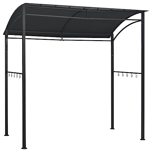 SKM BBQ-Pavillon 215x150x220 cm Anthrazit Stahl,Heim & Garten,Rasen & Garten,Garten & Balkon,Gartenbauten,Pavillons & Partyzelte,Anthrazit,19 kg,48603 SKM BBQ-Pavillon 215x150x220 cm Anthrazit Stahl,Heim & Garten,Rasen & Garten,Garten & Balkon,Gartenbauten,Pavillons & Partyzelte,Anthrazit,19 kg,48603 von SKM