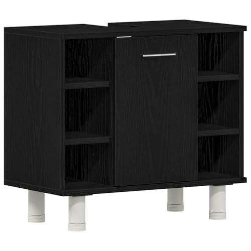 SKM Badezimmerschrank Schwarze Eiche 60 x 32 x 54 cm Holzwerkstoff,Möbel,Schränke,Spiegel- & Waschbeckenunterschränke,Badezimmerwaschtische,Schwarz,14.75 kg,862514 SKM Badezimmerschrank Schwarze Eiche 60 x 32 x 54 cm Holzwerkstoff,Möbel,Schränke,Spiegel- & Waschbeckenunterschränke,Badezimmerwaschtische,Schwarz,14.75 kg,862514 von SKM