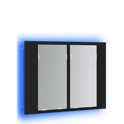 SKM Badezimmerspiegelschrank mit Tür Schwarze Eiche 60 x 12 x 45 cm,Möbel,Schränke,Spiegel- & Waschbeckenunterschränke,Badezimmerwaschtische,Schwarz,9 kg,862550 SKM Badezimmerspiegelschrank mit Tür Schwarze Eiche 60 x 12 x 45 cm,Möbel,Schränke,Spiegel- & Waschbeckenunterschränke,Badezimmerwaschtische,Schwarz,9 kg,862550 von SKM