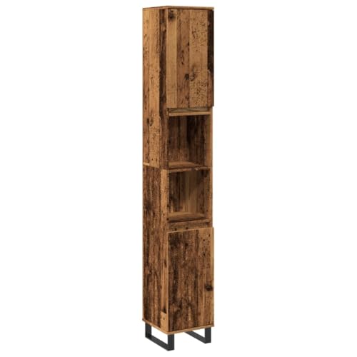 SKM Badschrank Altholz-Optik 30x30x190 cm Holzwerkstoff,Möbel,Schränke,Spiegel- & Waschbeckenunterschränke,Badezimmerwaschtische,Braun,24.4 kg,857202 SKM Badschrank Altholz-Optik 30x30x190 cm Holzwerkstoff,Möbel,Schränke,Spiegel- & Waschbeckenunterschränke,Badezimmerwaschtische,Braun,24.4 kg,857202 von SKM