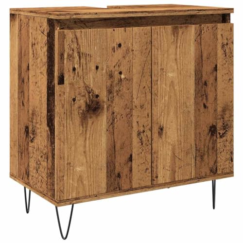 SKM Badschrank Altholz-Optik 58x33x60 cm Holzwerkstoff,Möbel,Möbelgarnituren,Badezimmermöbel-Sets,Braun,12.45 kg,857217 SKM Badschrank Altholz-Optik 58x33x60 cm Holzwerkstoff,Möbel,Möbelgarnituren,Badezimmermöbel-Sets,Braun,12.45 kg,857217 von SKM