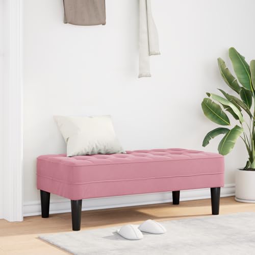SKM Bank Rosa 113x57x39 cm Samt,Möbel,Sitzbänke,Rosa,10.2KG,42001951 SKM Bank Rosa 113x57x39 cm Samt,Möbel,Sitzbänke,Rosa,10.2KG,42001951 von SKM