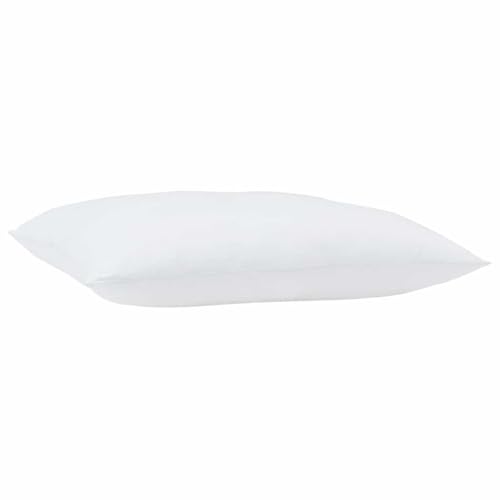 SKM Bettdeckenset mit Kissen 3 pcs Weiß 240 x 260 cm Mikrofaser,Heim & Garten,Haushaltswäsche,Bettwäsche,Weiß,8.79 kg,3378032 von SKM