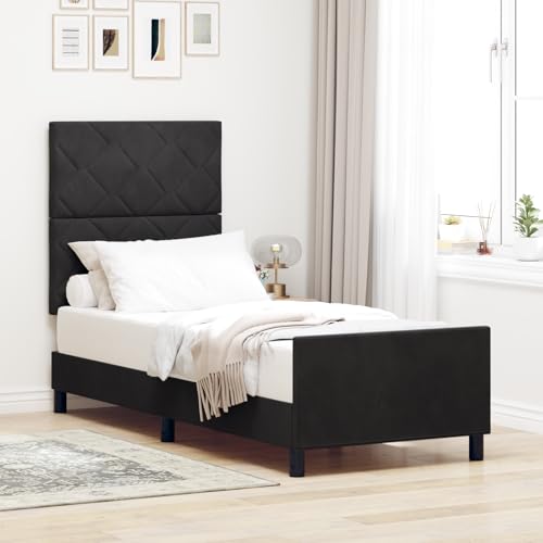 SKM Bettgestell Schwarz 80x200 cm Samt,Möbel,Betten & Zubehör,Betten & Bettgestelle,Schwarz,27KG,3344971 SKM Bettgestell Schwarz 80x200 cm Samt,Möbel,Betten & Zubehör,Betten & Bettgestelle,Schwarz,27KG,3344971 von SKM
