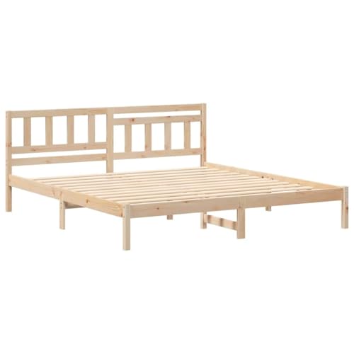 SKM Bettgestell mit Kopfteil Braun 180 x 200 cm Massivholz Kiefer,Möbel,Betten & Zubehör,Betten & Bettgestelle,Braun,25.7 kg,872221 SKM Bettgestell mit Kopfteil Braun 180 x 200 cm Massivholz Kiefer,Möbel,Betten & Zubehör,Betten & Bettgestelle,Braun,25.7 kg,872221 von SKM