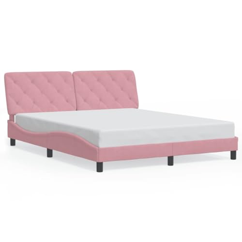 SKM Bettgestell ohne Matratze Rosa 160x200 cm Samt,Möbel,Betten & Zubehör,Betten & Bettgestelle,Rosa,29.45 kg,3207934 SKM Bettgestell ohne Matratze Rosa 160x200 cm Samt,Möbel,Betten & Zubehör,Betten & Bettgestelle,Rosa,29.45 kg,3207934 von SKM