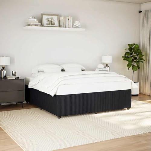 SKM Bettgestell ohne Matratze Schwarz 180x200 cm Samt,Möbel,Betten & Zubehör,Betten & Bettgestelle,Schwarz,54.9KG,3285026 SKM Bettgestell ohne Matratze Schwarz 180x200 cm Samt,Möbel,Betten & Zubehör,Betten & Bettgestelle,Schwarz,54.9KG,3285026 von SKM