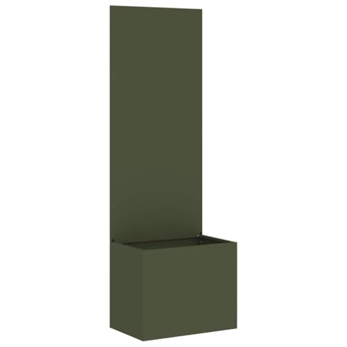 SKM Blumentopf mit dekorativem Paneel Olivgrün 50 x 140 cm,Heim & Garten,Dekoration,Kunst,Poster, Drucke & Wandbilder,Olivgrün,11.45 kg,876444 von SKM